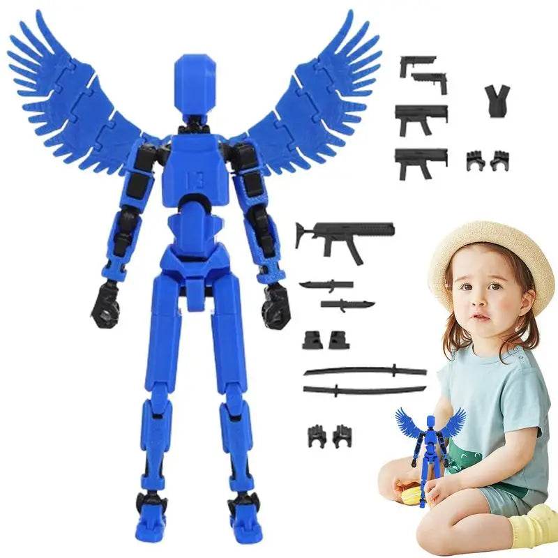 Multi Joint Movable Doll 3D Printed Robot Toy - ToylandEU