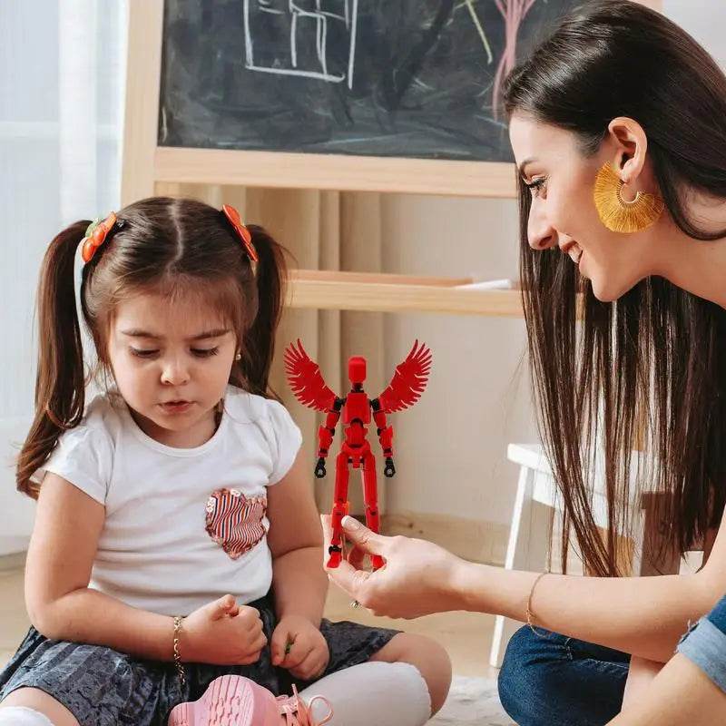 Multi Joint Movable Doll 3D Printed Robot Toy - ToylandEU