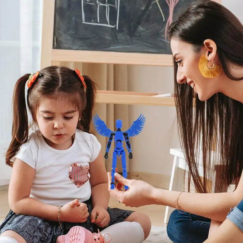 Multi Joint Movable Doll 3D Printed Robot Toy - ToylandEU