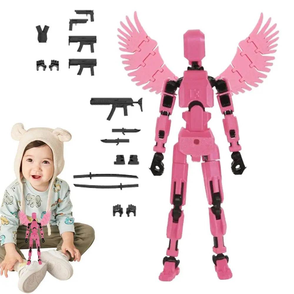Multi Joint Movable Doll 3D Printed Robot Toy - ToylandEU