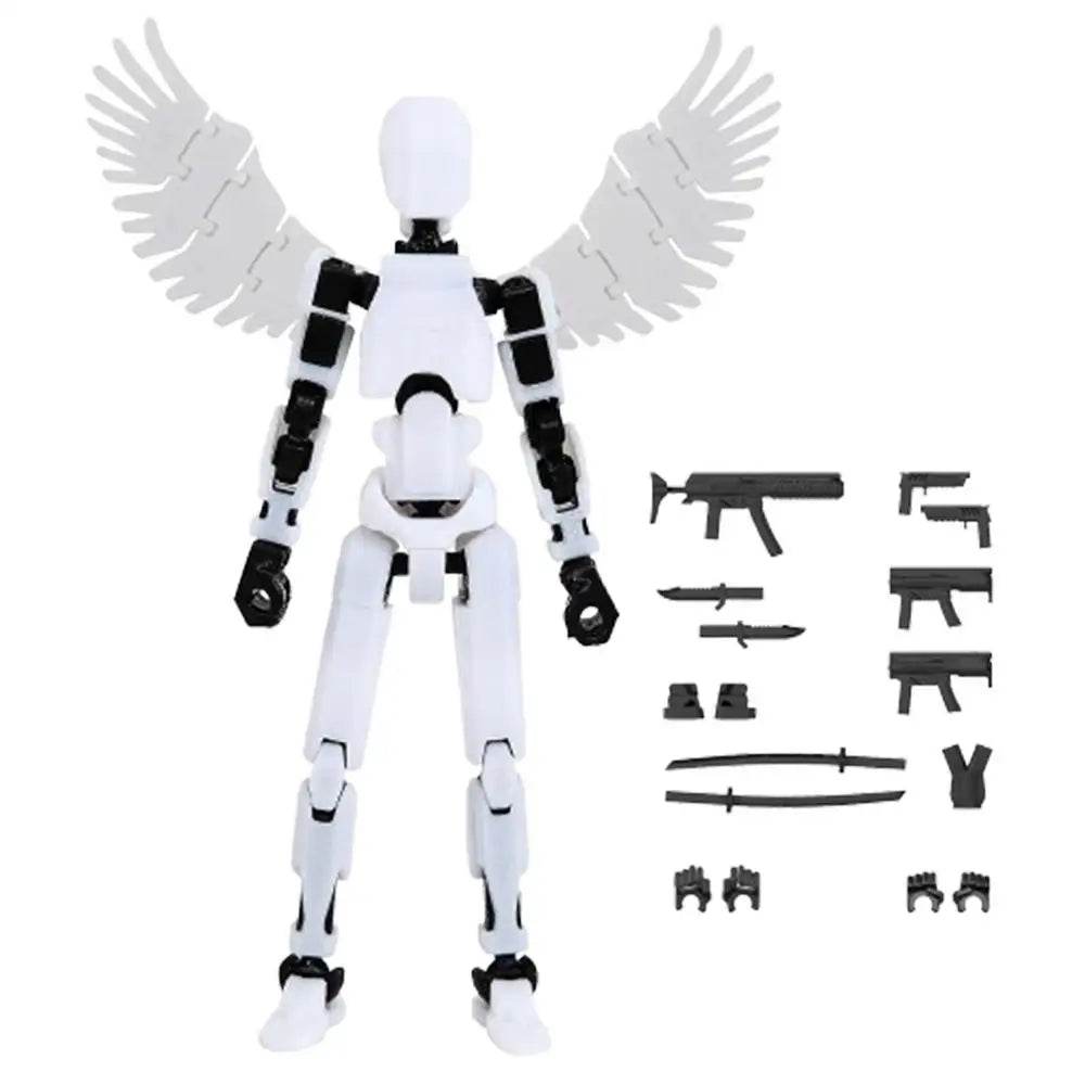 Multi Joint Movable Doll 3D Printed Robot Toy - ToylandEU