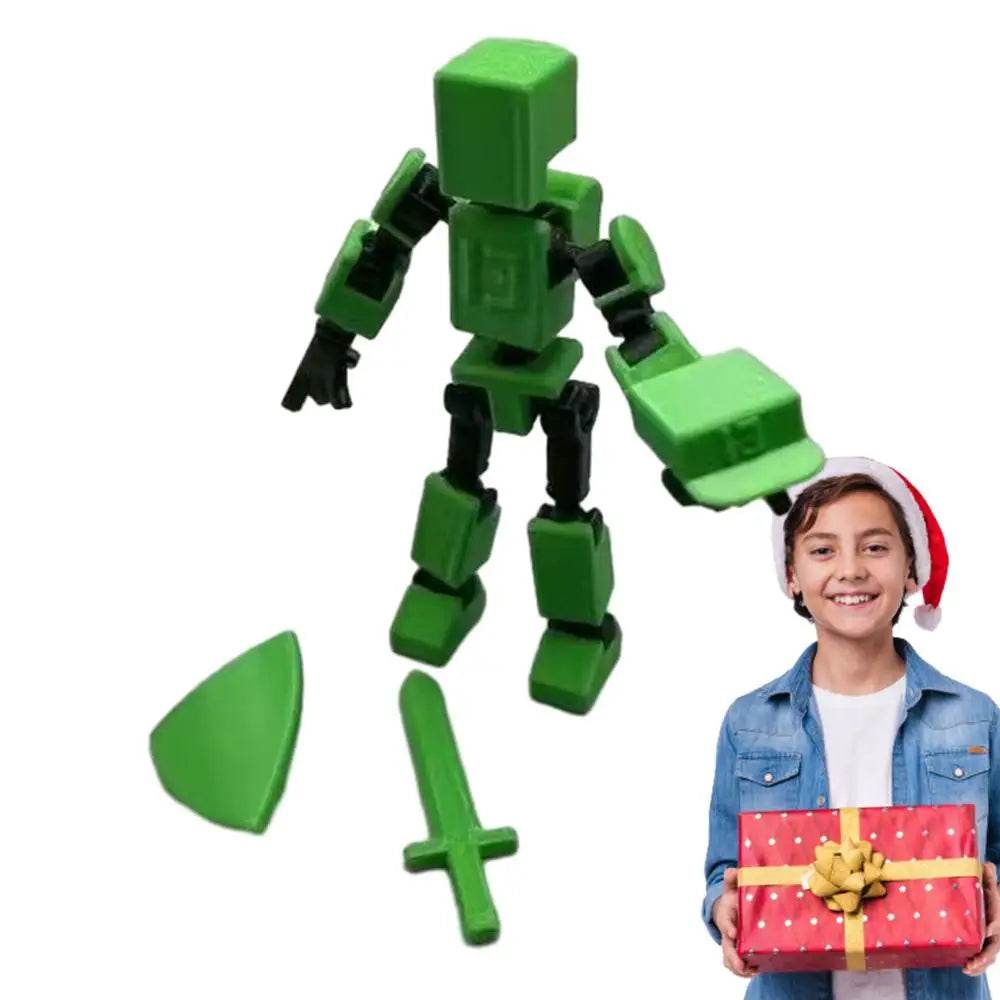 Multi Joint Movable Robot 3D Printed Desk Toy Figure - ToylandEU