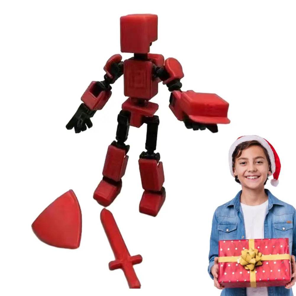 Multi Joint Movable Robot 3D Printed Desk Toy Figure - ToylandEU