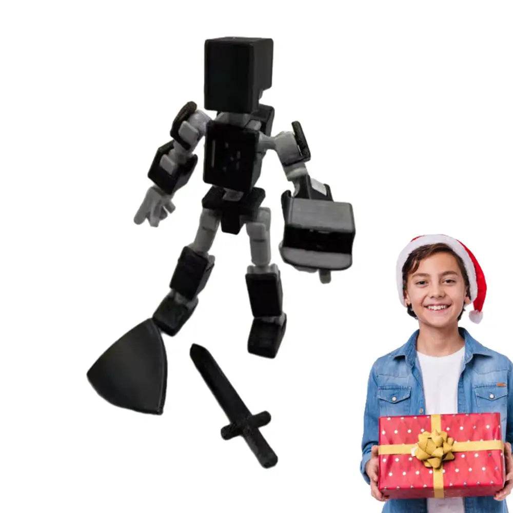 Multi Joint Movable Robot 3D Printed Desk Toy Figure - ToylandEU