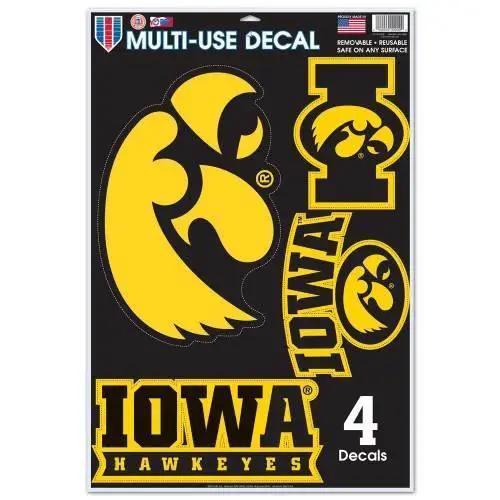  Iowa Hawkeyes 11x17 Decal Multi Use Officially Licensed -  ToylandEU™