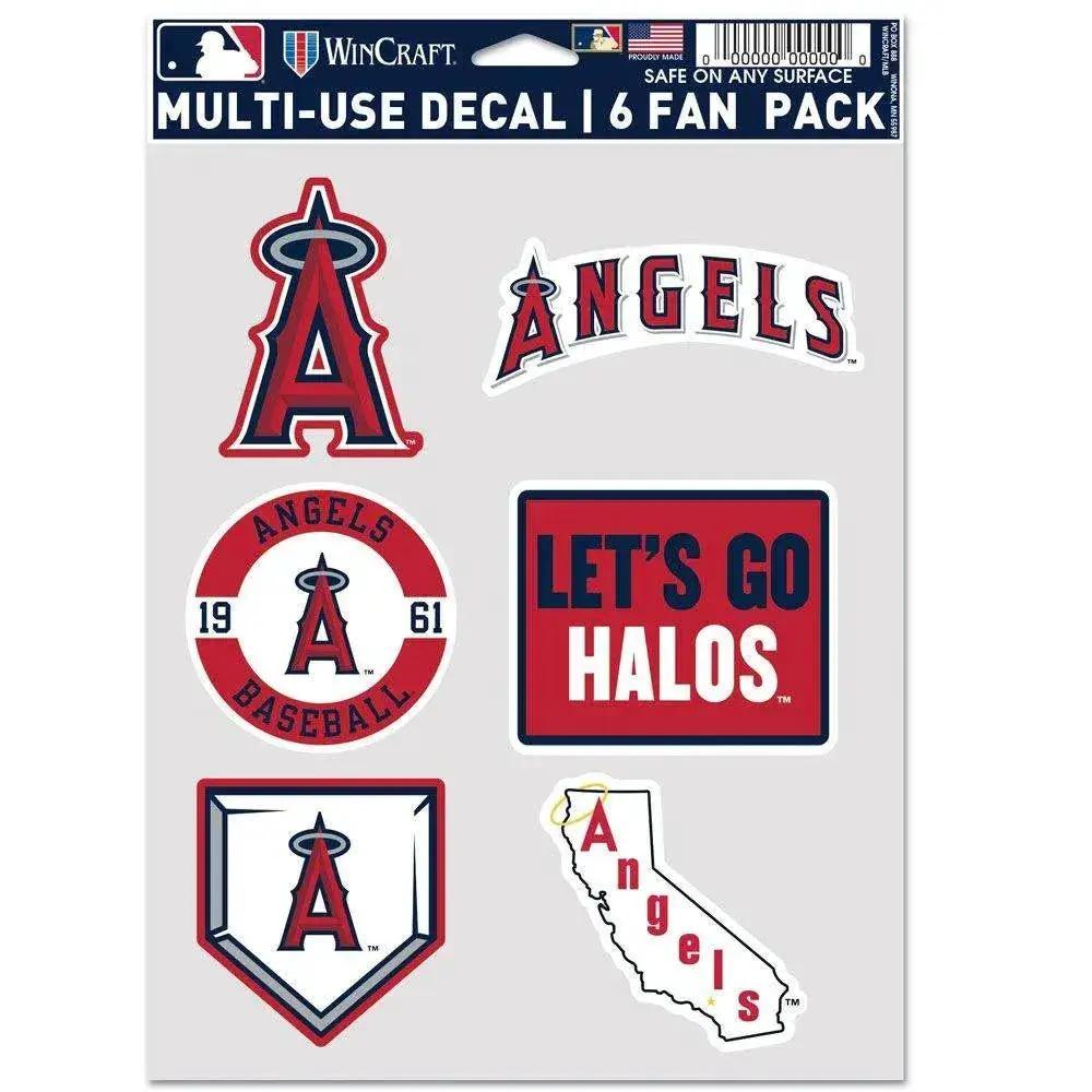  Los Angeles Angels Multi Use Fan Decal 6 Pack Bundle -  ToylandEU™