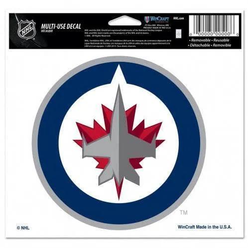  Winnipeg Jets 5x6 Color Vinyl Decal Multi Use Outdoor -  ToylandEU™