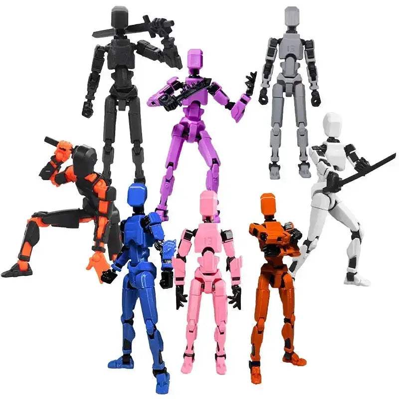 MultiJointed Action Figure Robot Shapeshift Toy For Kids - ToylandEU