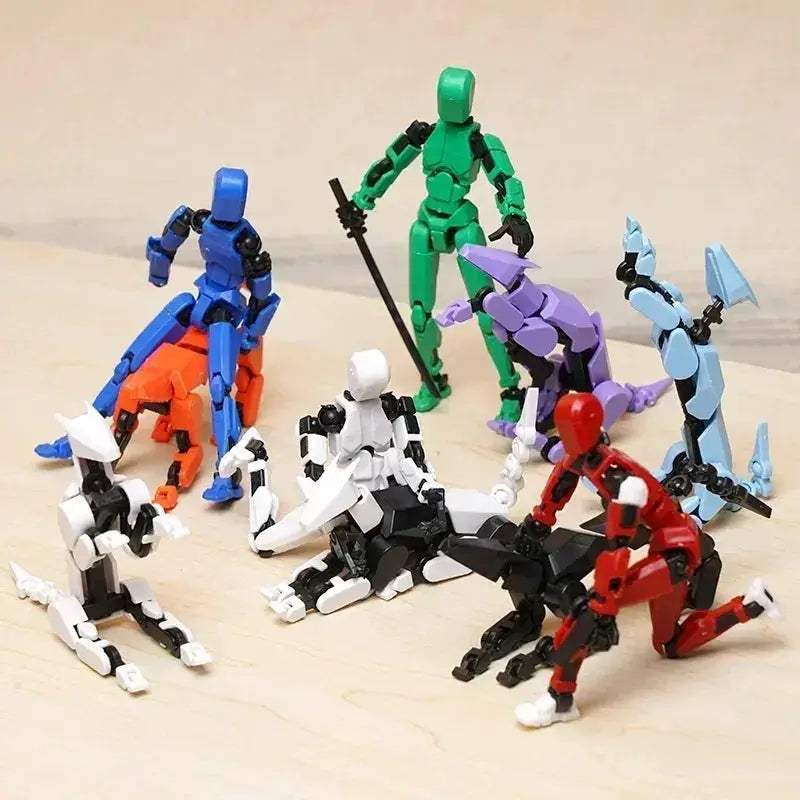 MultiJointed Action Figure Robot Shapeshift Toy For Kids - ToylandEU