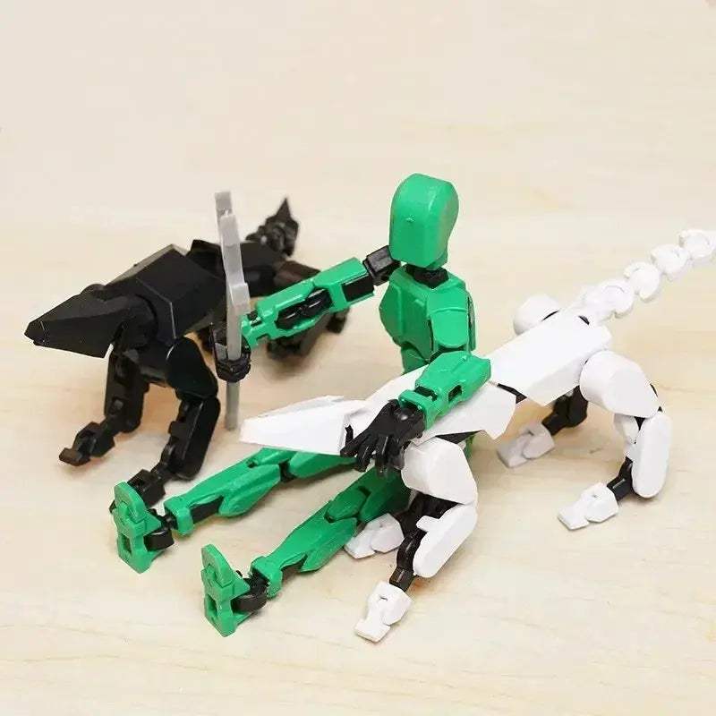 MultiJointed Action Figure Robot Shapeshift Toy For Kids - ToylandEU