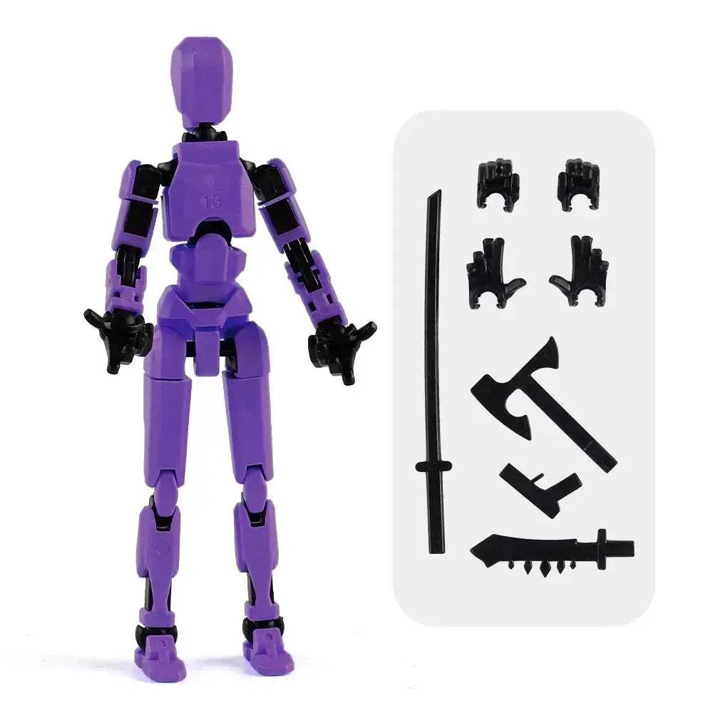MultiJointed Action Figure Robot Shapeshift Toy For Kids - ToylandEU