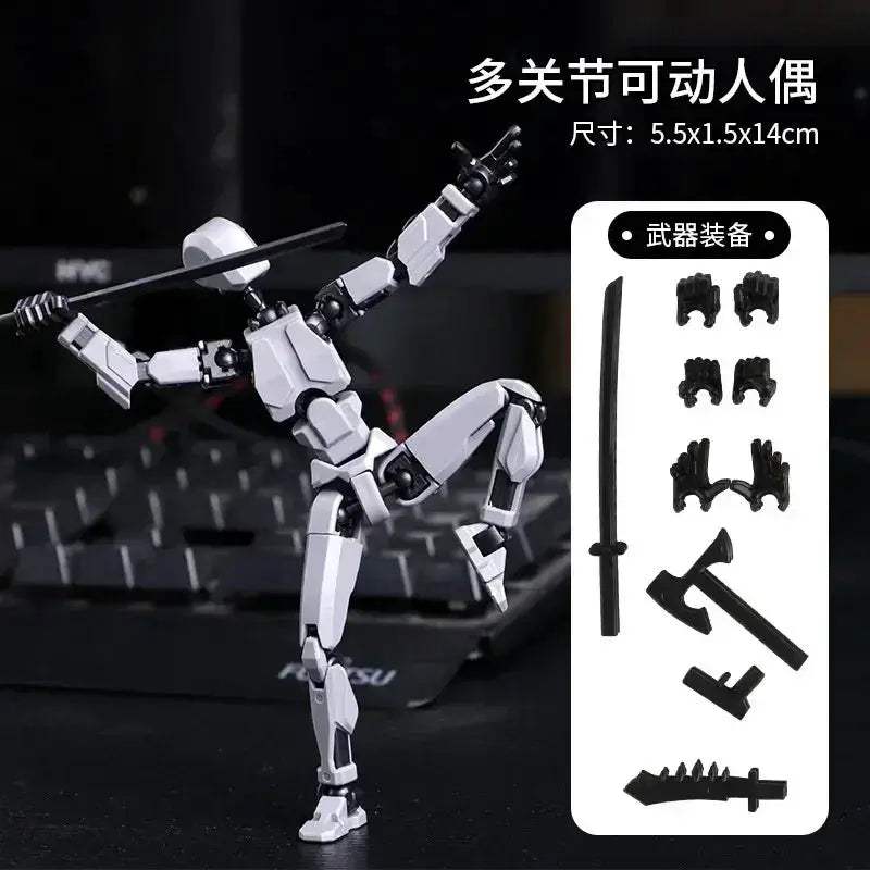 MultiJointed Action Figure Robot Shapeshift Toy For Kids - ToylandEU
