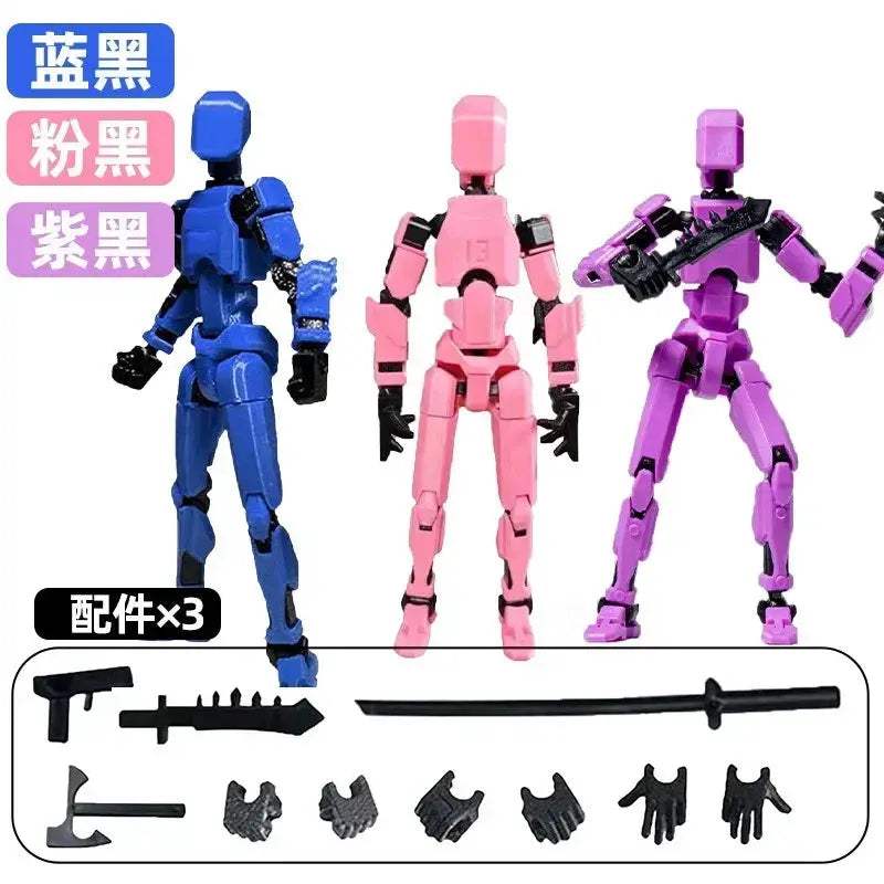 MultiJointed Action Figure Robot Shapeshift Toy For Kids - ToylandEU