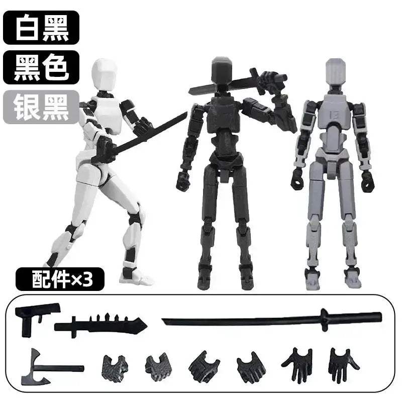 MultiJointed Action Figure Robot Shapeshift Toy For Kids - ToylandEU