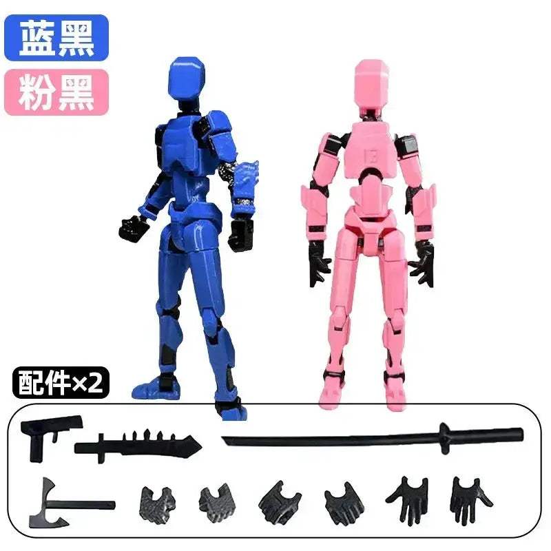 MultiJointed Action Figure Robot Shapeshift Toy For Kids - ToylandEU