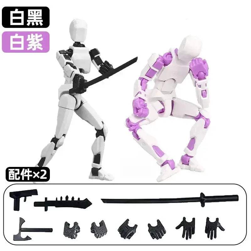 MultiJointed Action Figure Robot Shapeshift Toy For Kids - ToylandEU