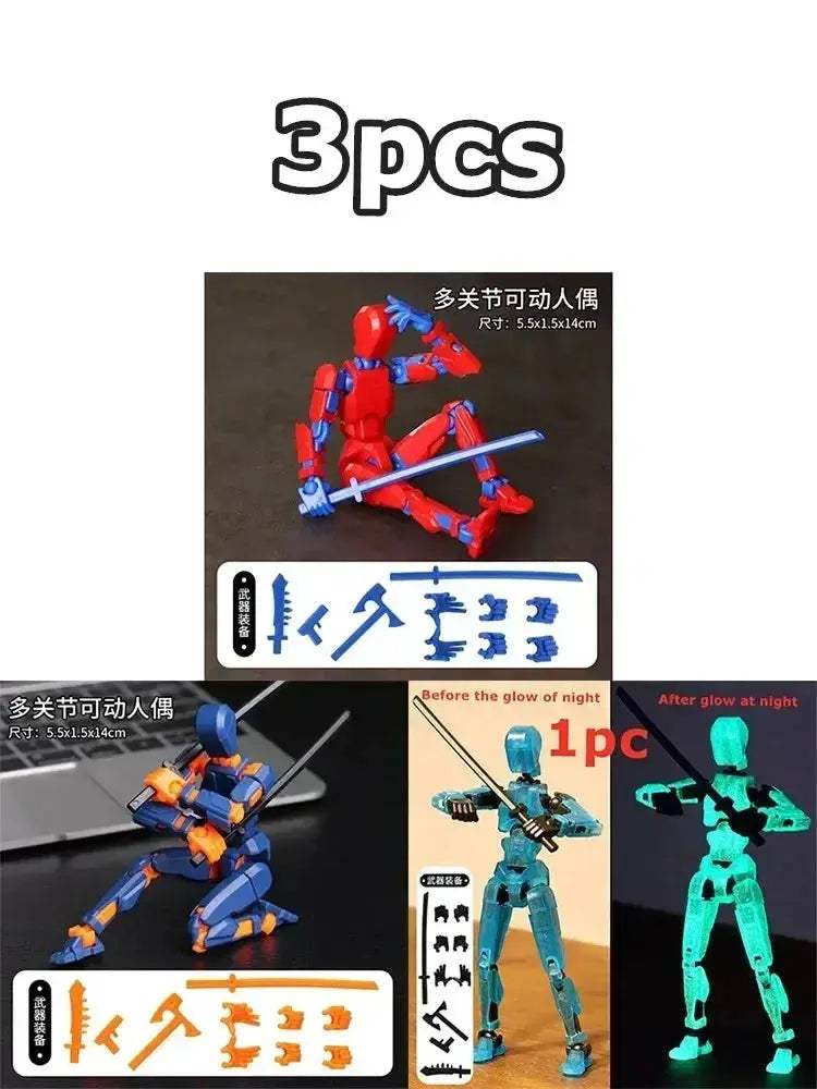 MultiJointed Action Figure Robot Shapeshift Toy For Kids - ToylandEU