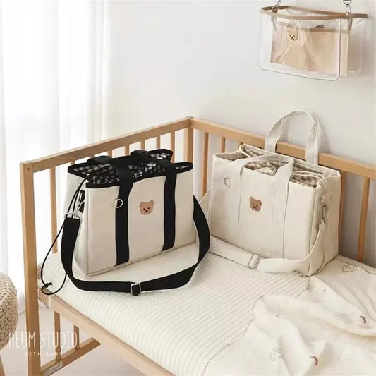 Multifunction Diaper Bag Portable Shoulder Tote For Moms - ToylandEU