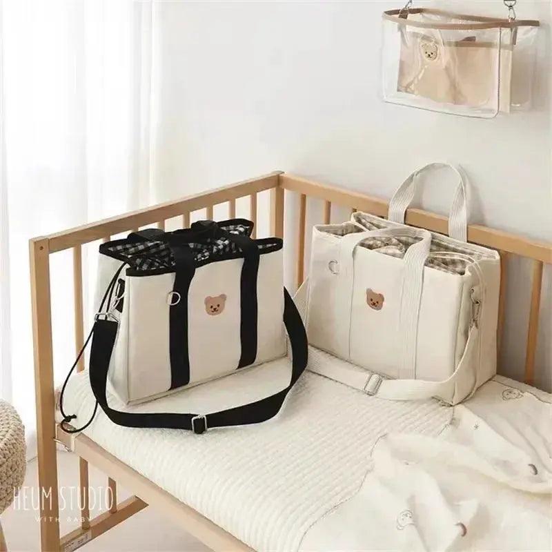  Multifunction Diaper Bag Portable Shoulder Tote Slim -  ToylandEU™