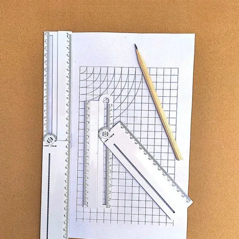 Multifunction Folding Ruler for Drawing and Measuring - ToylandEU