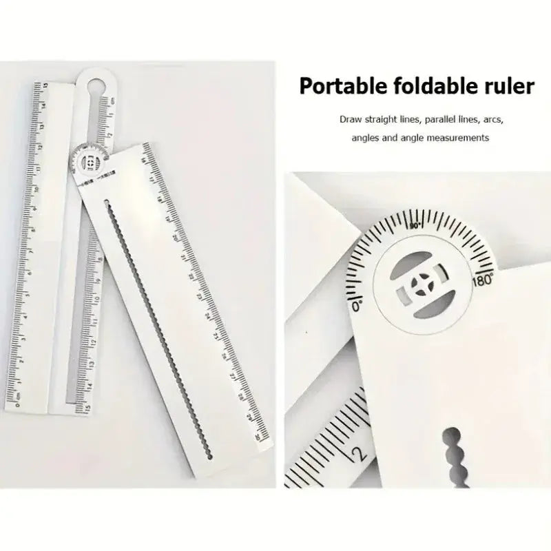 Multifunction Folding Ruler for Drawing and Measuring - ToylandEU