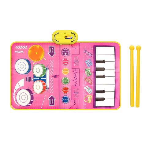 Multifunctional Baby Music Piano & Jazz Drum - Fun Musical Playtime - ToylandEU