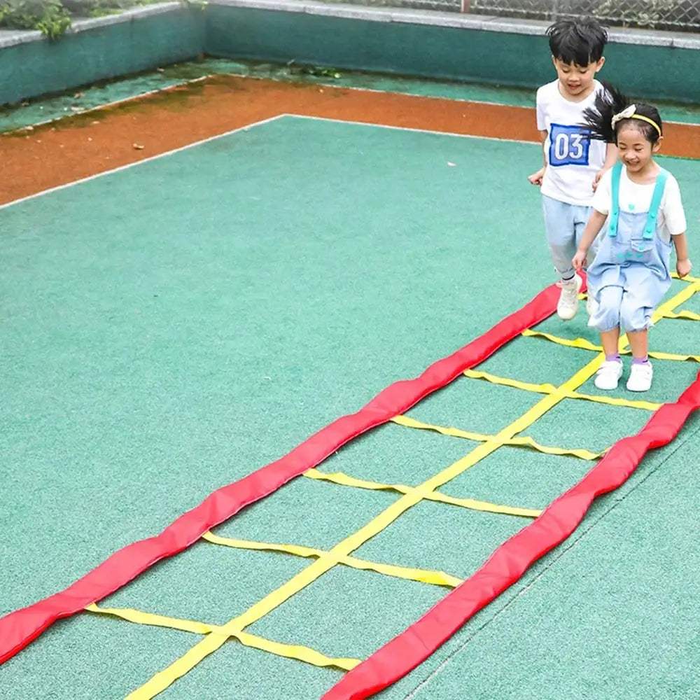 Multifunctional Kids Climbing Ladder Sensory Play Grid - ToylandEU