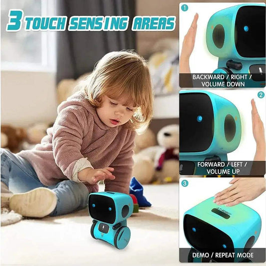 Multilingual Interactive Educational Robot With Voice And Touch Control - ToylandEU