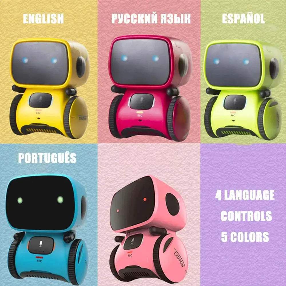 Multilingual Interactive Educational Robot With Voice And Touch Control - ToylandEU