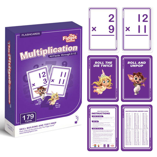 Multiplication Cards | All Facts 0-12 | Toylandeu™