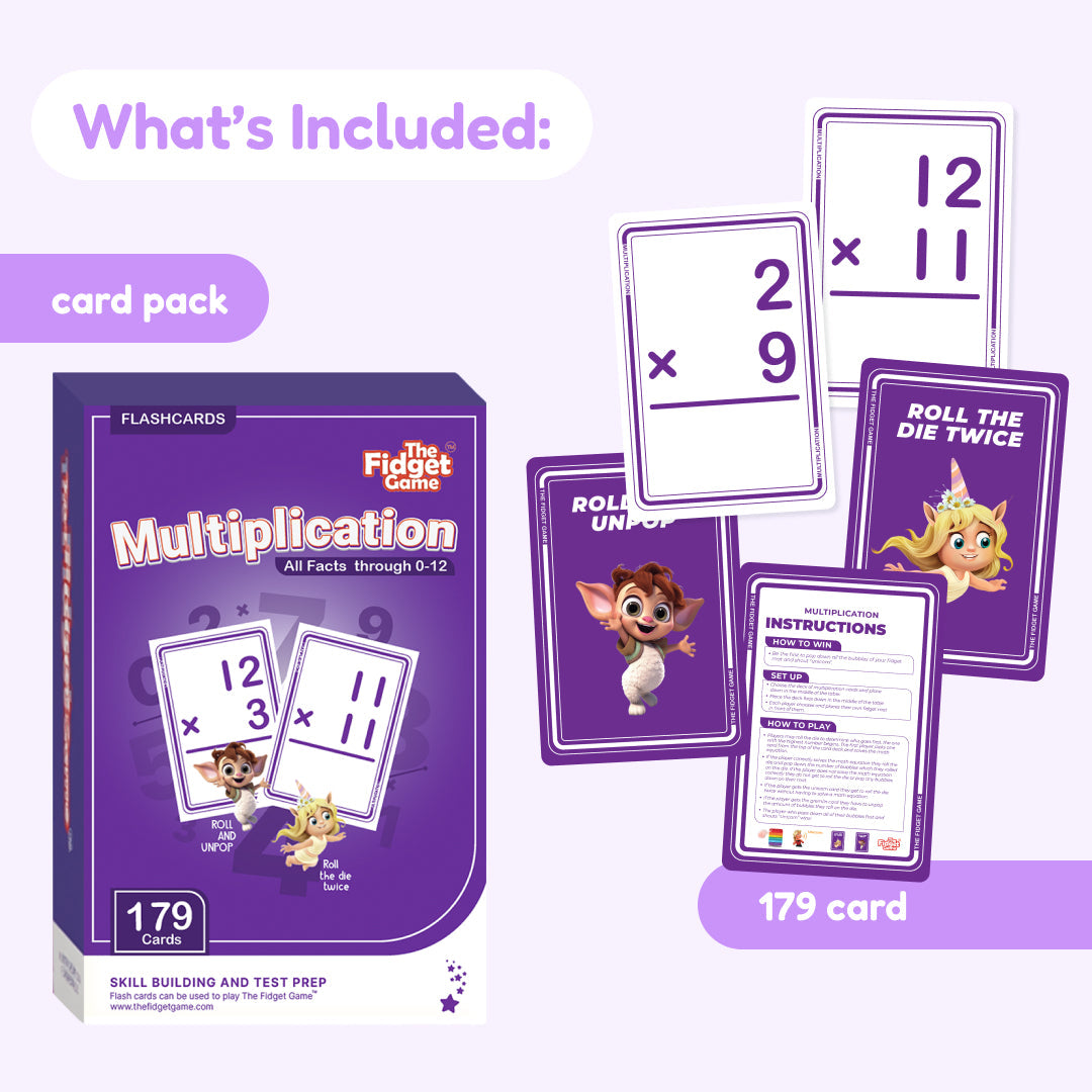 Multiplication Cards | All Facts 0-12 | Toylandeu™