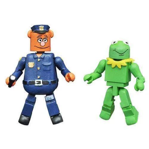 Muppets Minimates Series 3 Kermit as Constantine and Fozzie Bear on Patrol 2-Pack - ToylandEU