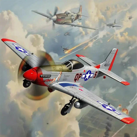  Murphy P51D Scale RC Plane Realistic Flight Simulation -  ToylandEU™