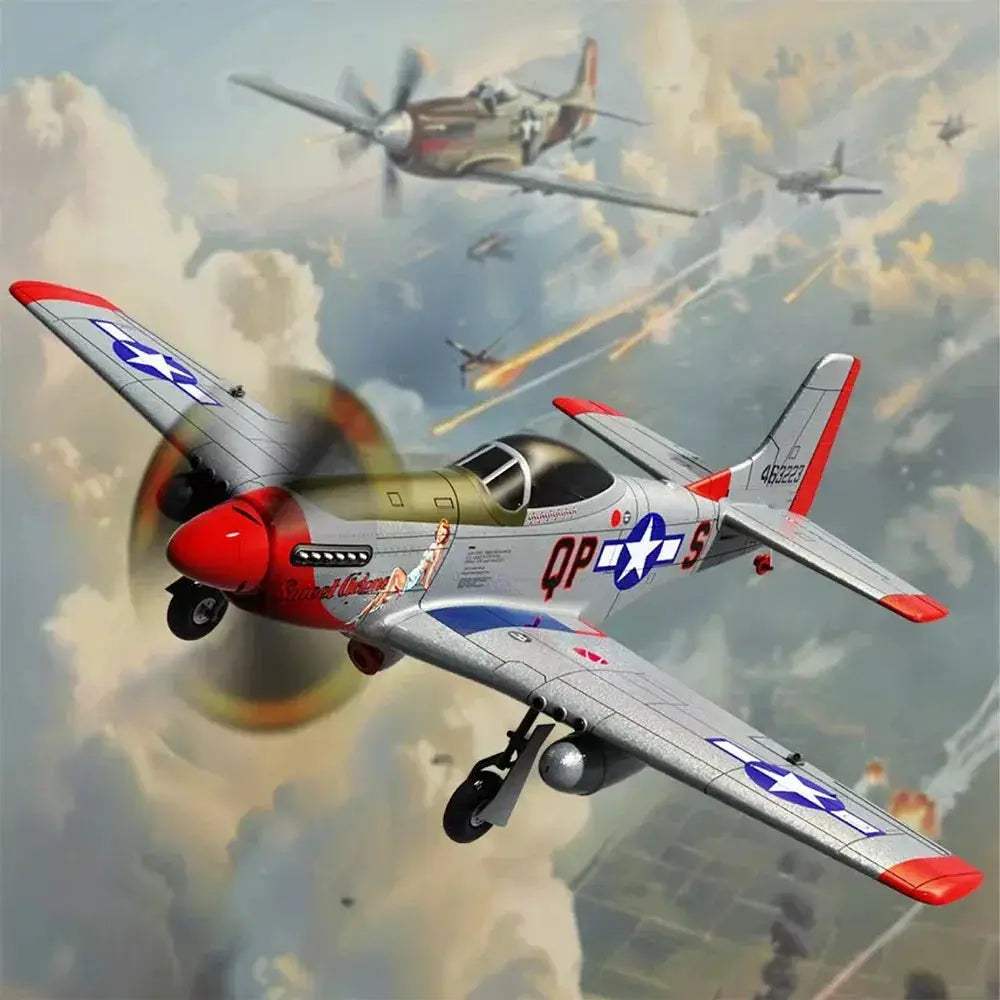 Murphy P51D Scale RC Plane With Realistic Flight Simulation - ToylandEU
