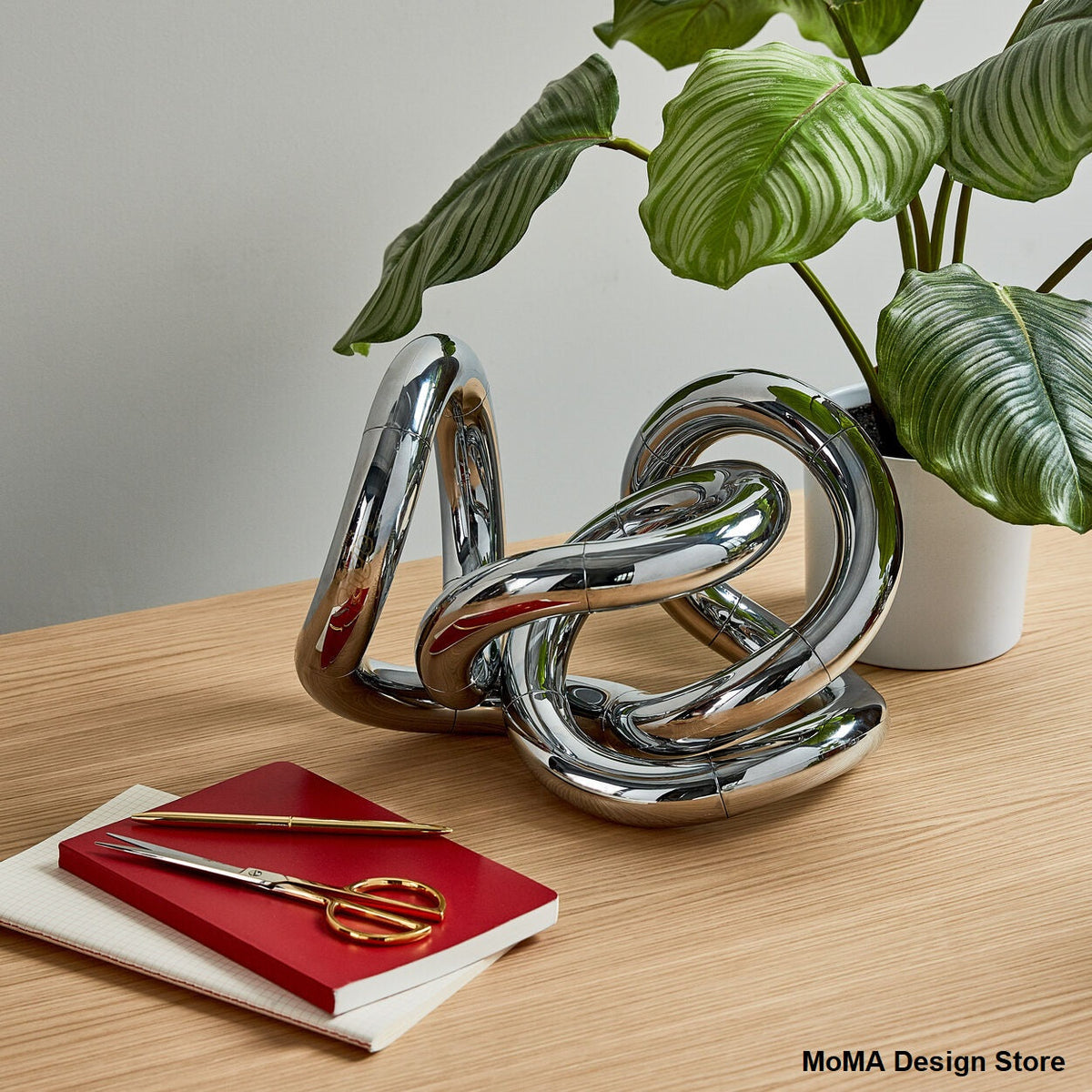 Museum Chrome Tangle | Largest Size | Executive Desk Toy