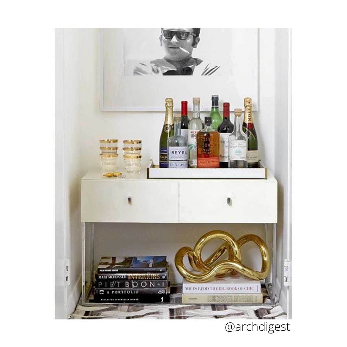 Museum Chrome Tangle | Largest Size | Executive Desk Toy