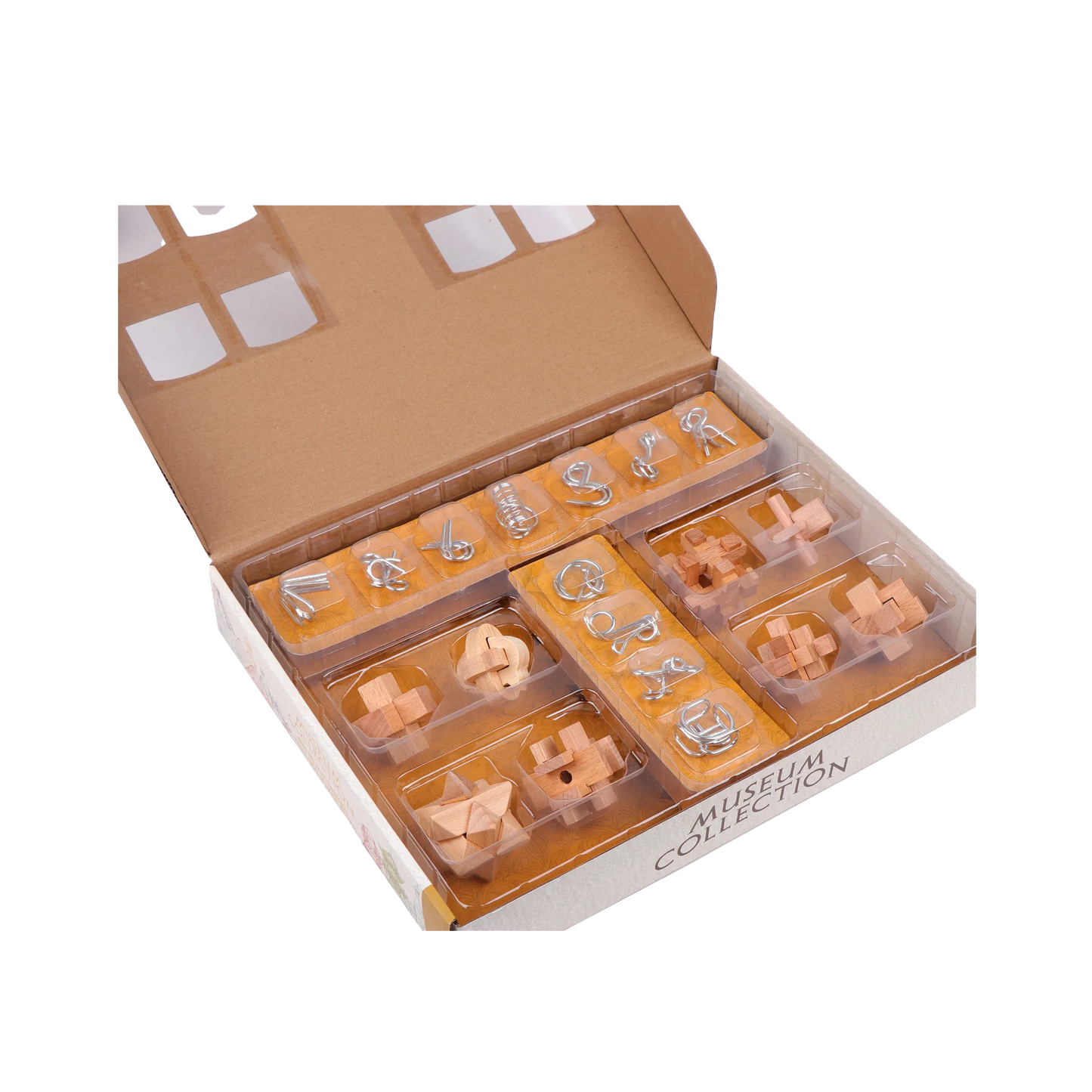 Museum Collection - 30 Wood and Metal Puzzles - ToylandEU