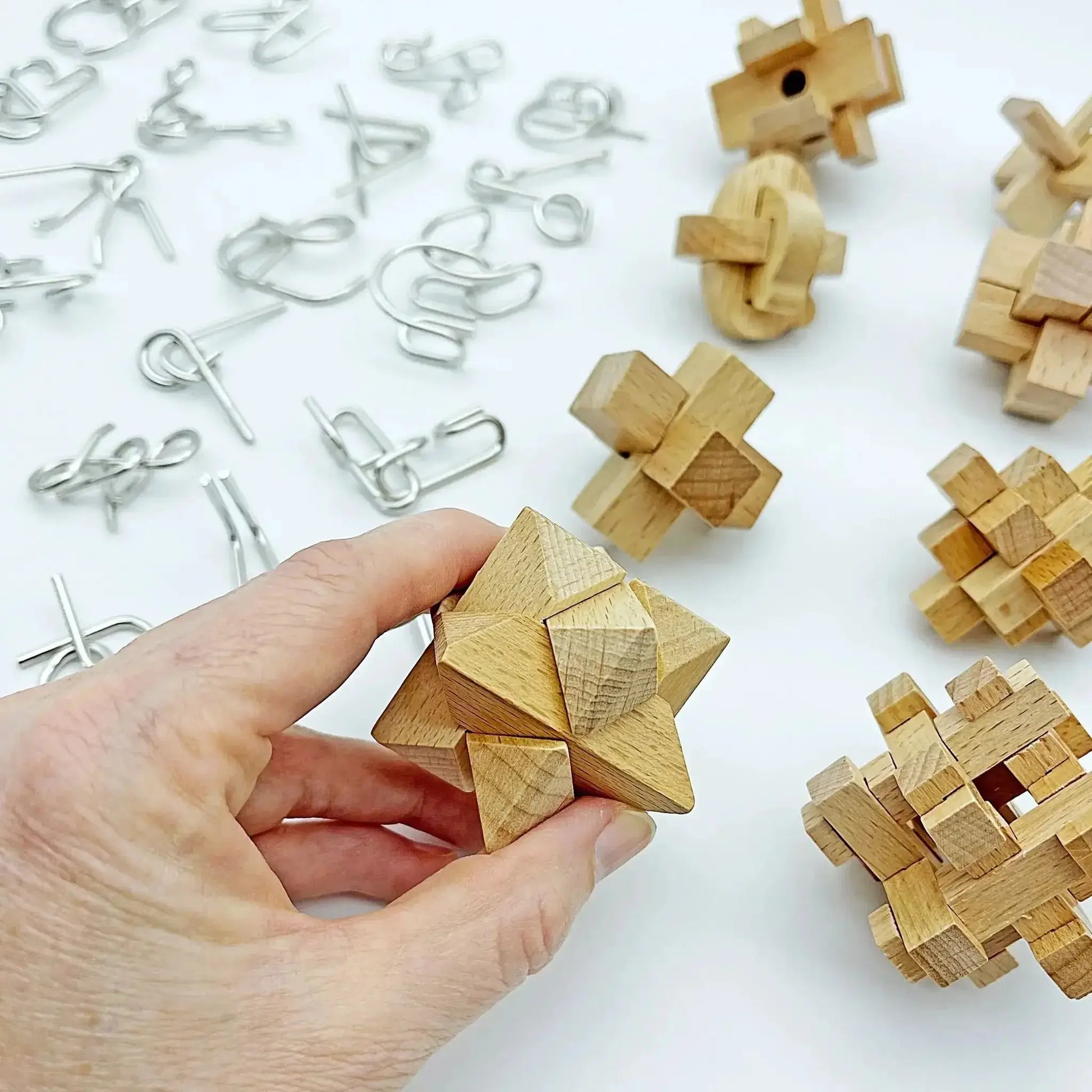 Museum Collection - 30 Wood and Metal Puzzles - ToylandEU