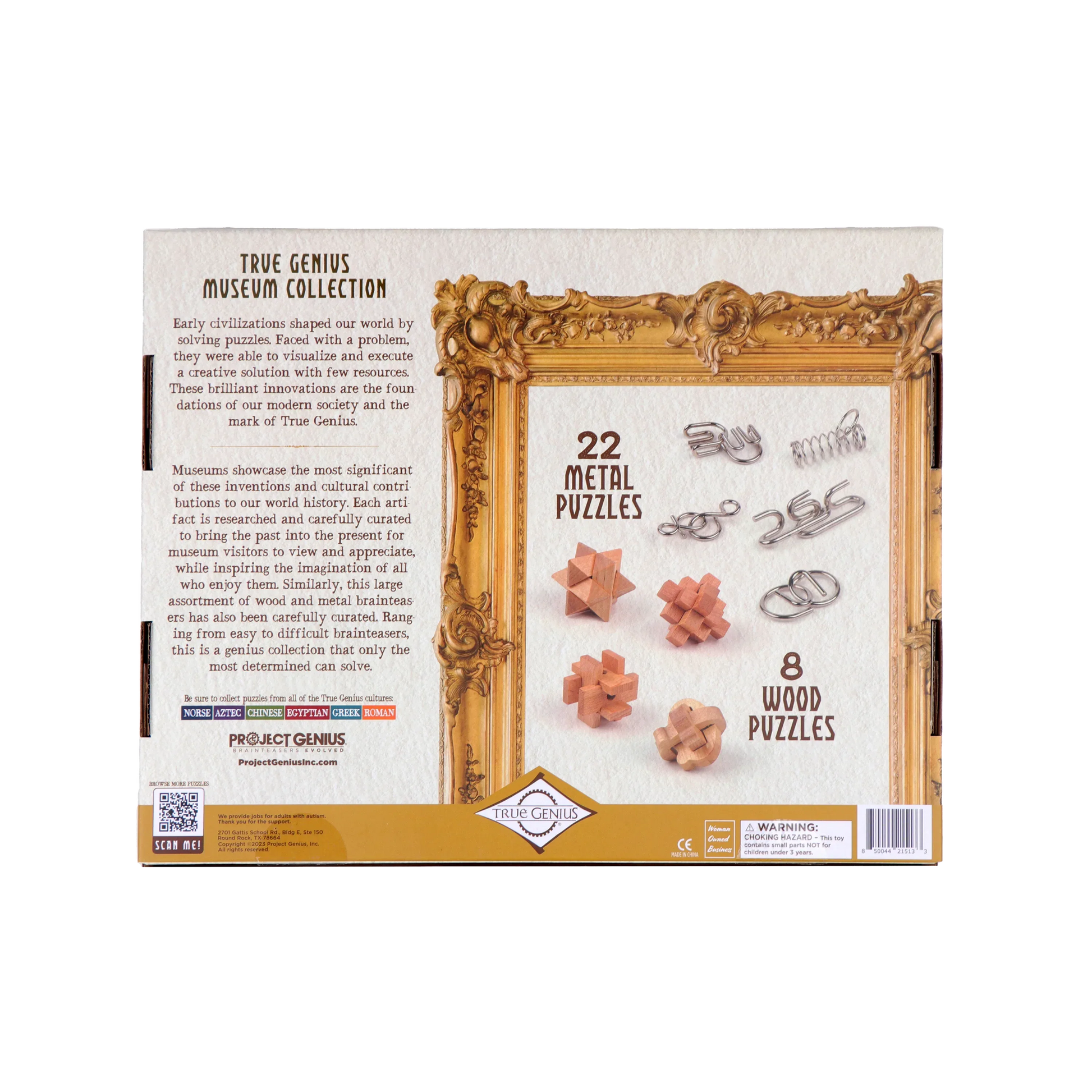 Museum Collection - 30 Wood and Metal Puzzles - ToylandEU