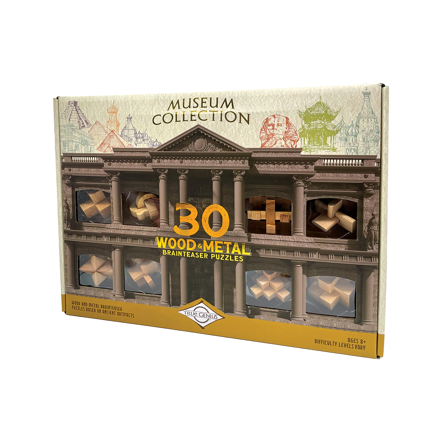 Museum Collection - 30 Wood and Metal Puzzles - ToylandEU