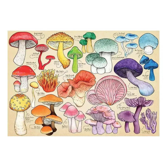  Mushroom Mania 1000 Piece Jigsaw Puzzle Mirri Rowland -  ToylandEU™