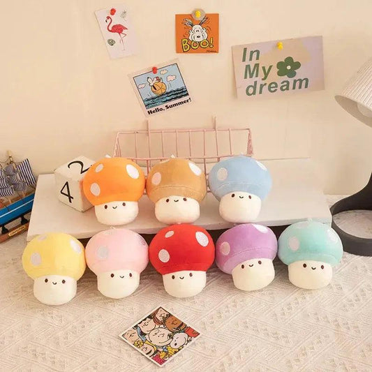  Mushroom Plush Toy Cushion Colorful Gift For All Ages -  ToylandEU™