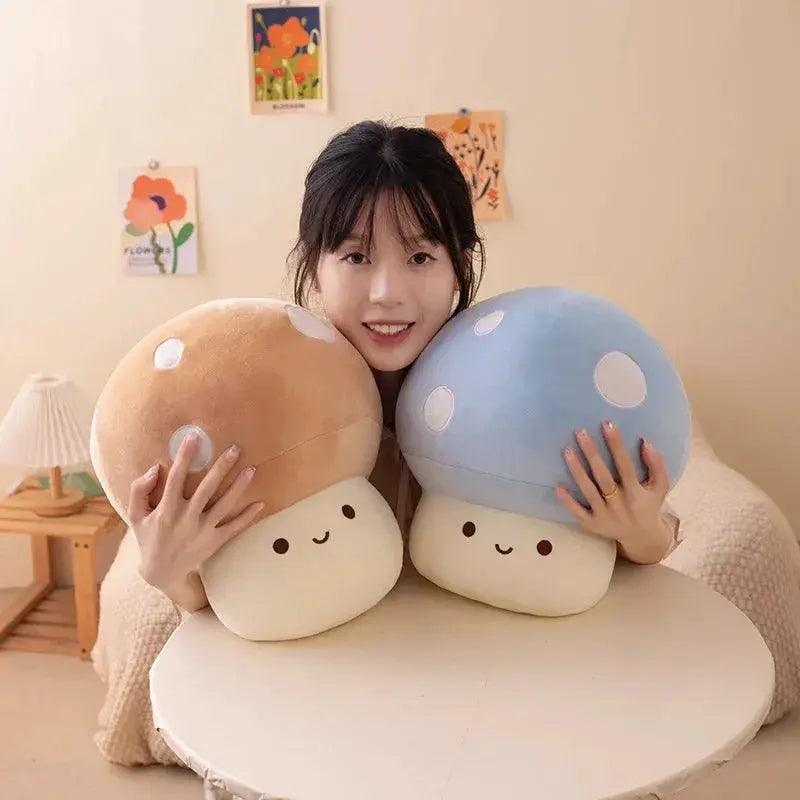 Mushroom Plush Toy Cushion Colorful Gift For All Ages -  ToylandEU™