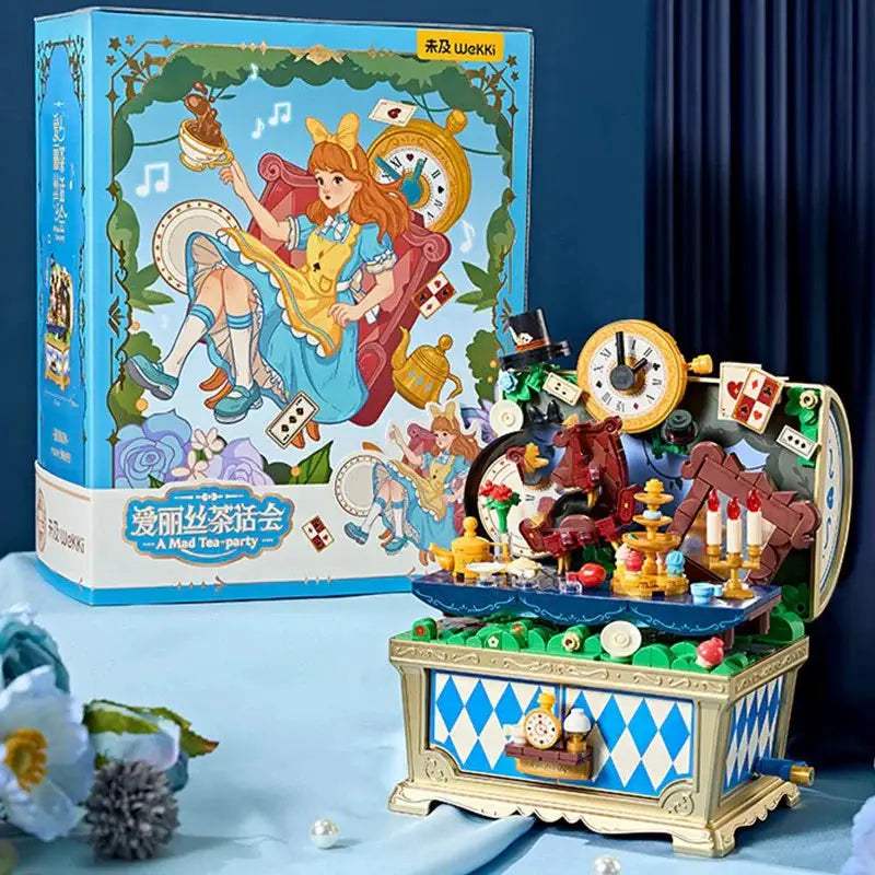  Music Box Building Blocks Princess Town Set For Kids -  ToylandEU™