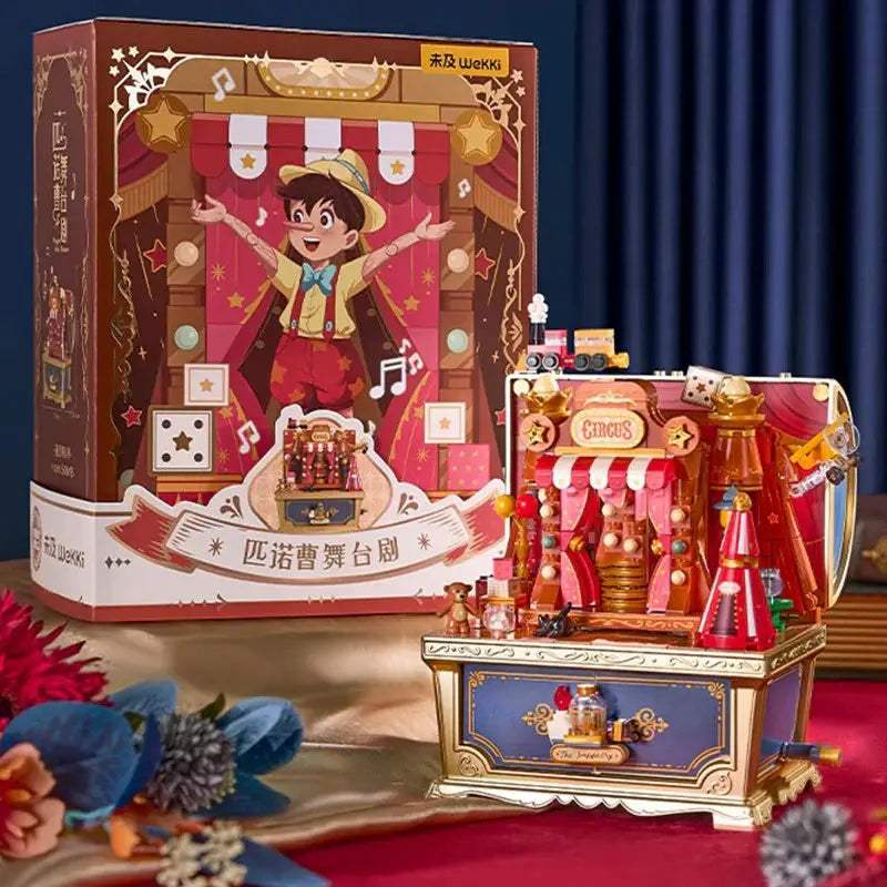  Music Box Building Blocks Princess Town Set For Kids -  ToylandEU™