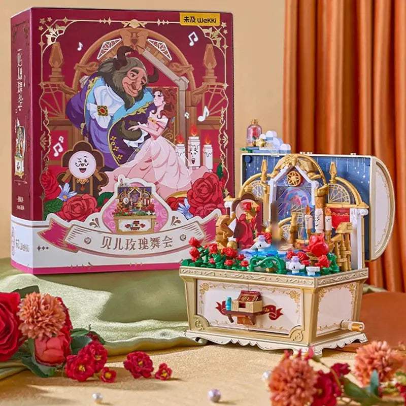  Music Box Building Blocks Princess Town Set For Kids -  ToylandEU™