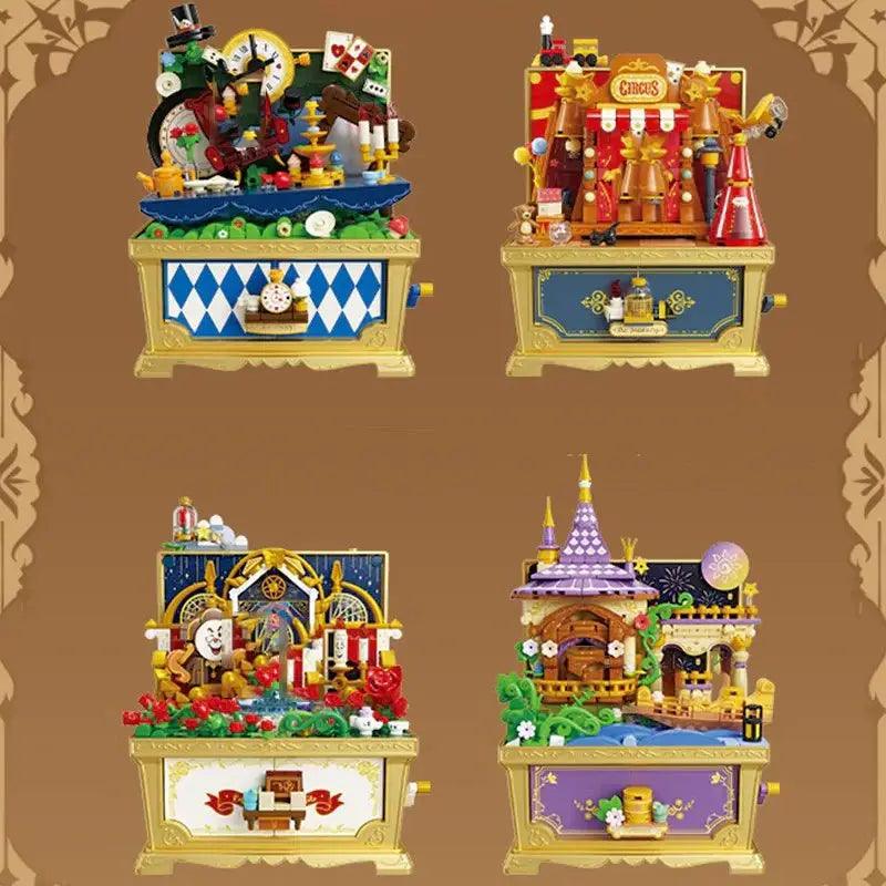  Music Box Building Blocks Princess Town Set For Kids -  ToylandEU™