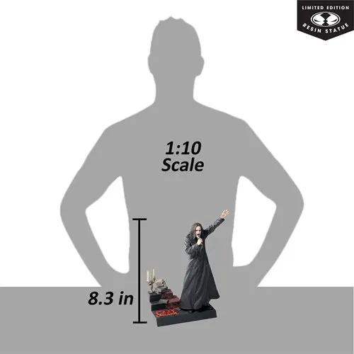 Music Maniacs Ozzy Osbourne 1:10 Scale Resin Statue - ToyShnip