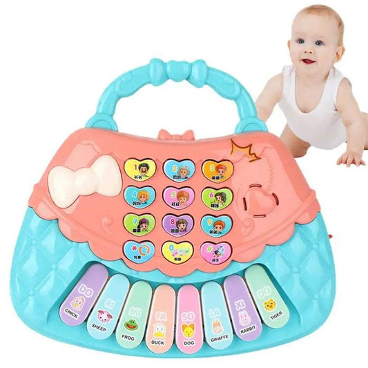 Musical Baby Piano Toy with Lights for Early Learning and Fun - ToylandEU