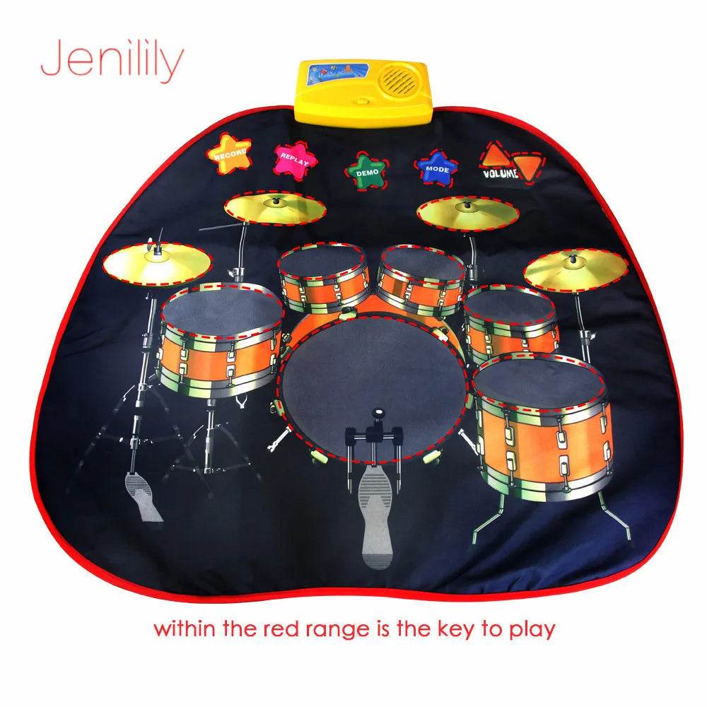 Musical Jazzdrums Recordable Mat - Fun Interactive Toy for Kids - ToylandEU
